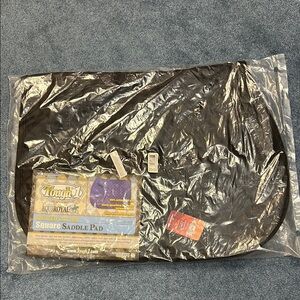 Tough 1 Black Square Saddle Pad